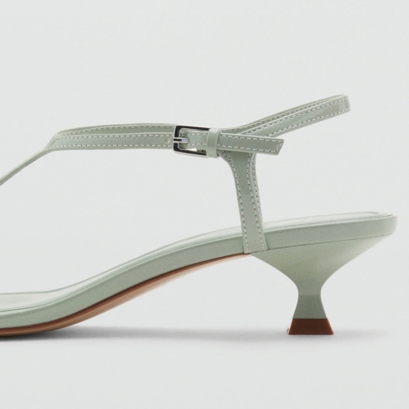 Mango T Strap Kitten Heels - Picture 4 of 4